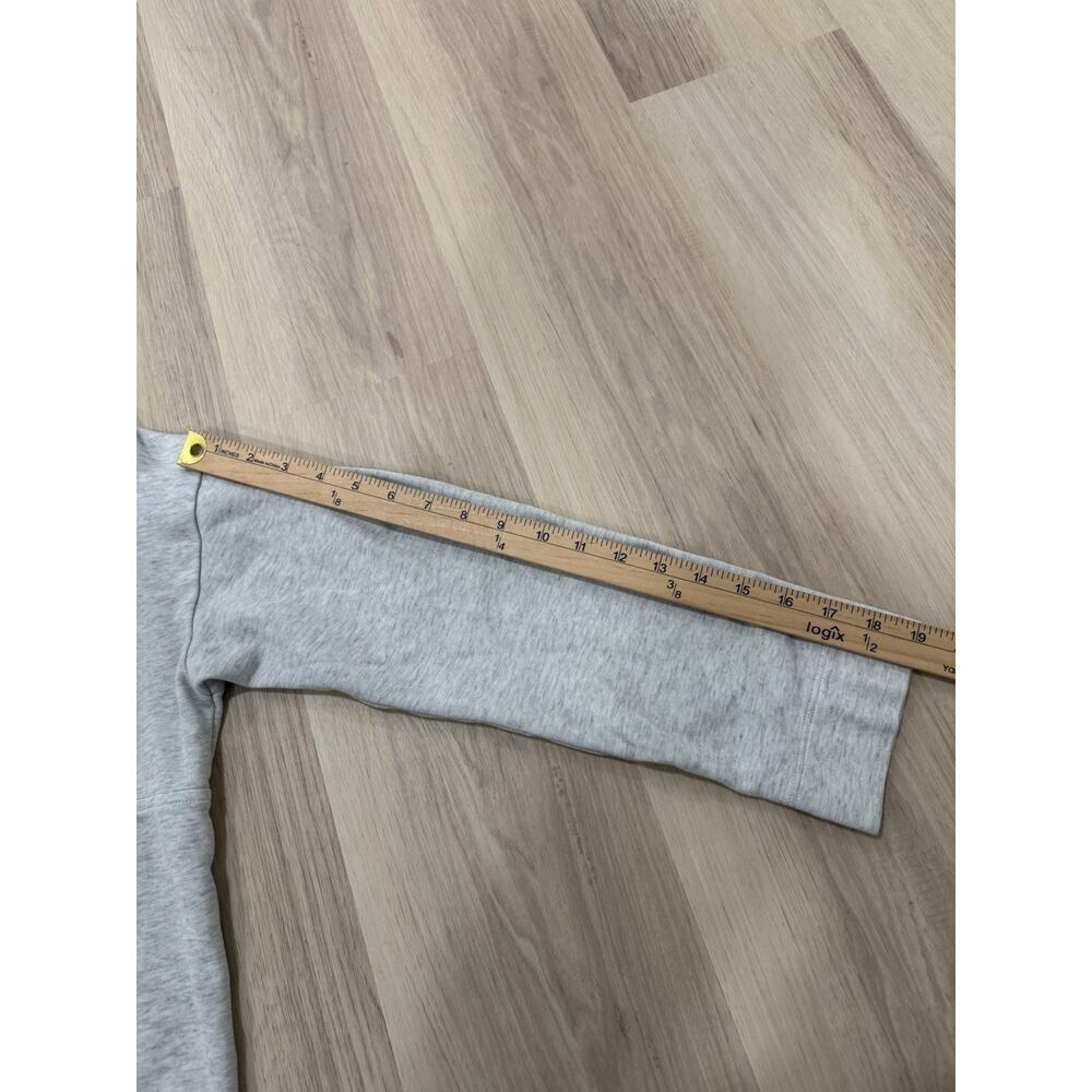 Light Gray Quarter-Zip Pullover Sweatshirt - Women's - Picture 7 of 9